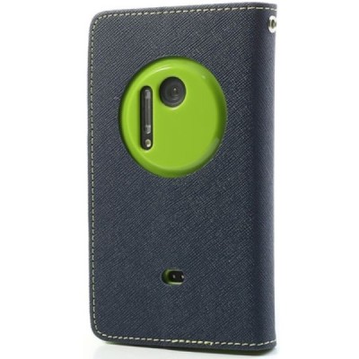 Nokia Lumia 1020 Mercury pilkas atverčiamas dėklas - piniginė / Priedai.lt