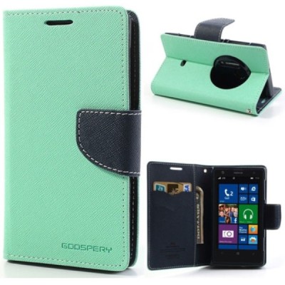 Nokia Lumia 1020 Mercury mėtinis atverčiamas dėklas - piniginė / Priedai.lt