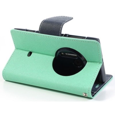 Nokia Lumia 1020 Mercury mėtinis atverčiamas dėklas - piniginė / Priedai.lt