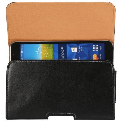 Universāls aizverams melns maciņš, ar kabatiņu kartem ielikt un iespēju piestiprināt pie siksnas (XXL izmērs) / Vacins.lv