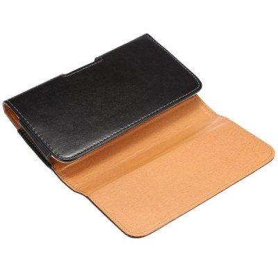 Universāls aizverams melns maciņš, ar kabatiņu kartem ielikt un iespēju piestiprināt pie siksnas (XXL izmērs) / Vacins.lv