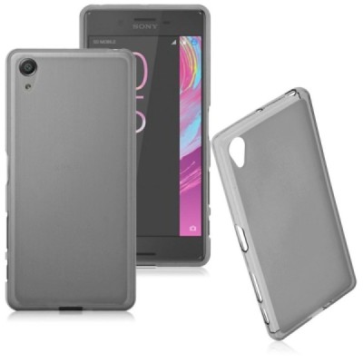 Sony Xperia X Performance dzidrs cieta silikona (TPU) pelēks apvalks / Vacins.lv