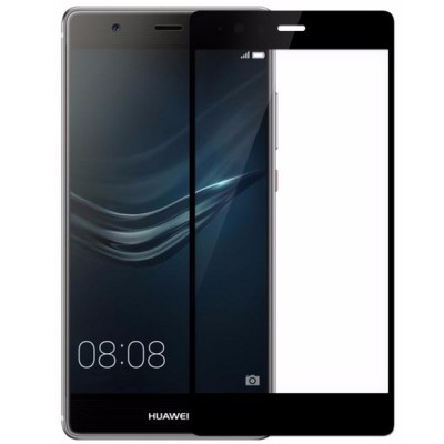 Huawei P9 Plus Nillkin Tempered Glass melns ekrāna aizsargstikls / Vacins.lv