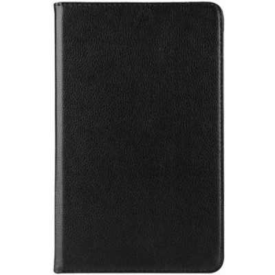 Samsung Galaxy Tab A 10.1 2016 (T580,T585) atverčiamas, sukamas 360 laipsnių, juodas odinis dėklas - stovas / Priedai.lt