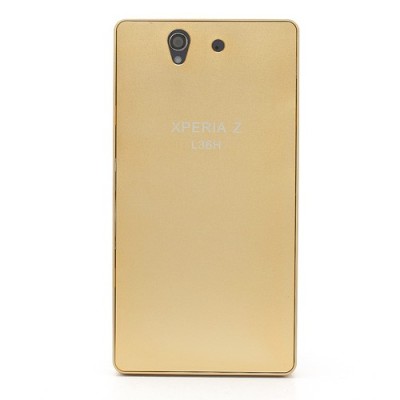 Sony Xperia Z zelts aluminija apvalks / vacins.lv