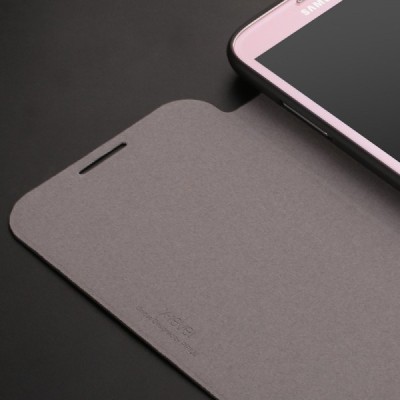 Samsung Galaxy Note 2 (N7100) X-Level“ Slim Fit ādas atvēramais melns maciņš / Vacins.lv