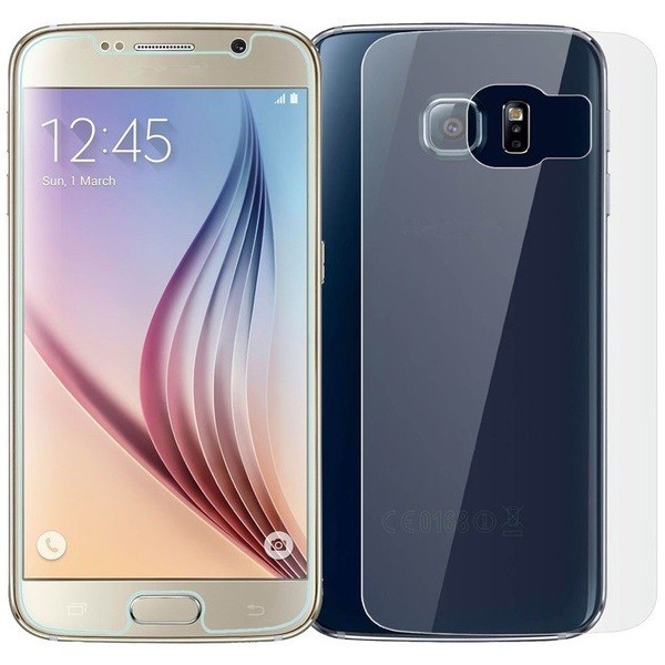 „ISME“ apsauginės ekrano ir nugarėlės plėvelės - skaidrios (Galaxy S6)