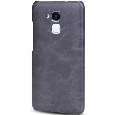 „Mofi“ Slim Leather Huawei Honor 5c (Huawei Honor 7 Lite) pilkas odinis dėklas - nugarėlė / Priedai.lt