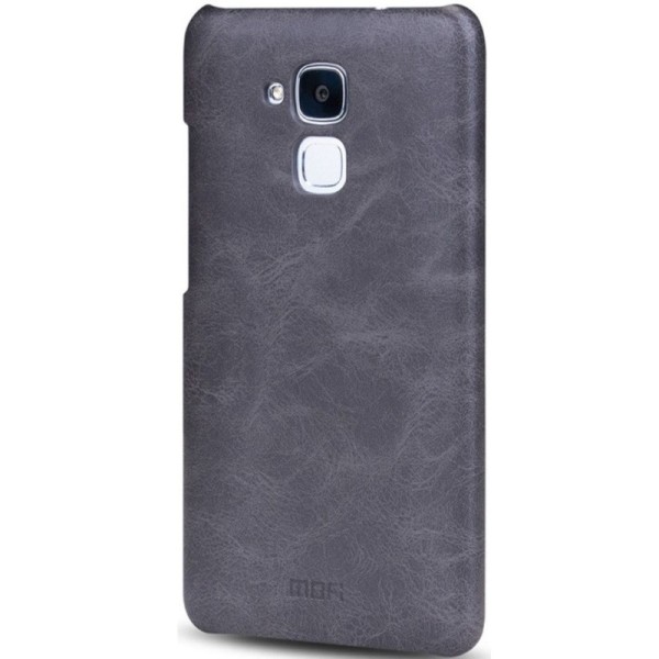 „Mofi“ Slim Leather dėklas - pilkas (Honor 5c / Honor 7 Lite)