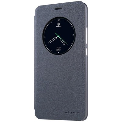 Meizu m3 note „Nillkin“ Sparkle atvēramais pelēks maciņš / Vacins.lv