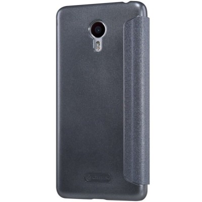 Meizu m3 note „Nillkin“ Sparkle atvēramais pelēks maciņš / Vacins.lv