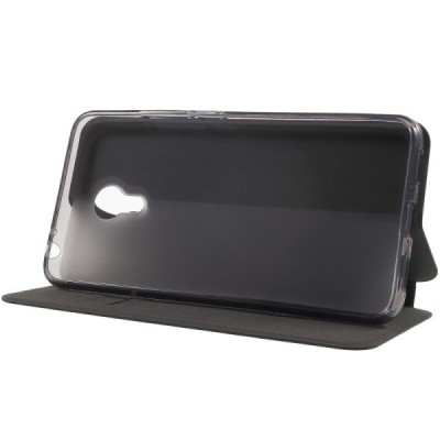 „Mofi“ Vintage serijos Meizu m3 note juodas odinis atverčiamas dėklas / Priedai.lt