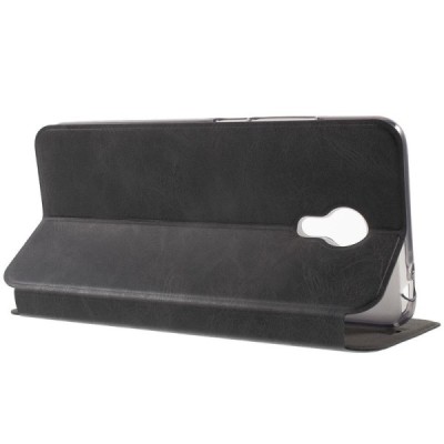 „Mofi“ Vintage serijos Meizu m3 note juodas odinis atverčiamas dėklas / Priedai.lt