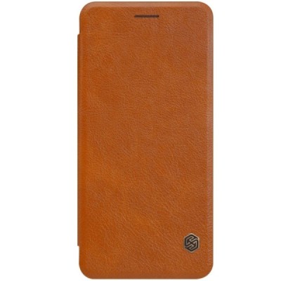 Greznais „Nillkin“ Qin sērijas ādas atvērams brūns Samsung Galaxy Note 7 (N930) maciņš / Vacins.lv