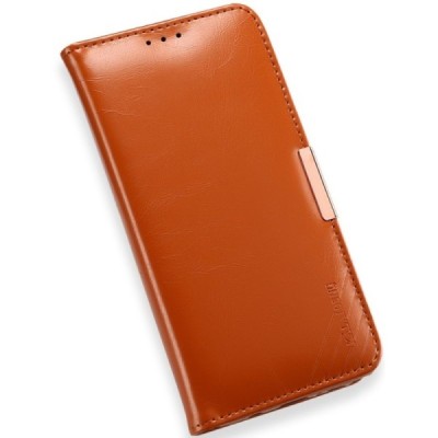 „Kalaideng“ Royale atverčiamas rudas odinis Samsung Galaxy Note 7 (N930) dėklas / Priedai.lt