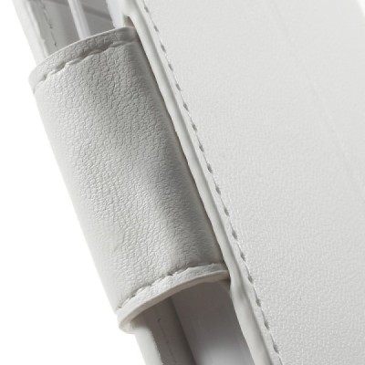 Mercury Sonata atverčiamas Samsung Galaxy Note 7 (N930) baltas odinis dėklas - piniginė / Priedai.lt