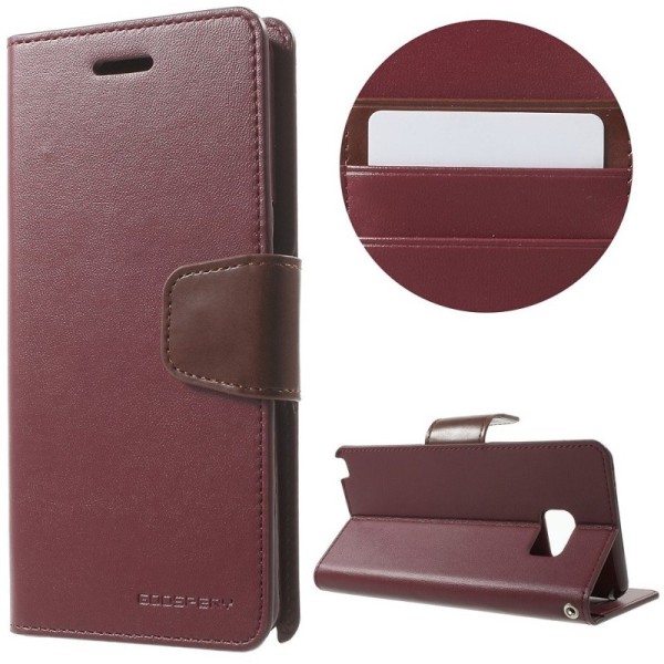 „Mercury“ Sonata atvērams futrālis - bordo (Galaxy Note 7)