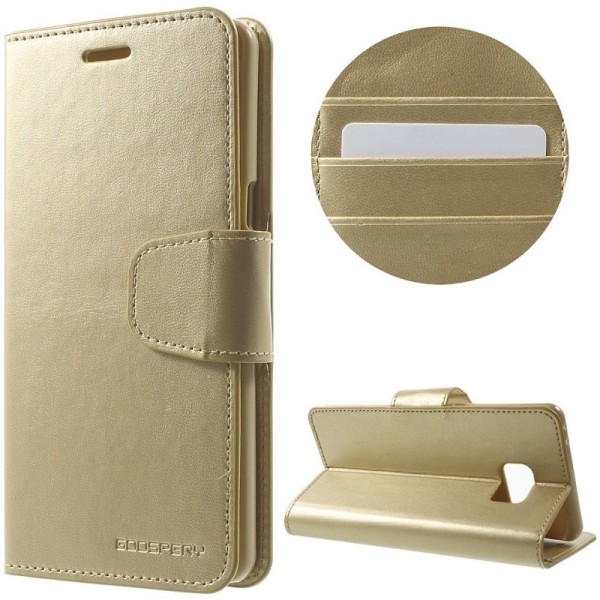 „Mercury“ Sonata atvērams futrālis - zelta (Galaxy Note 7)