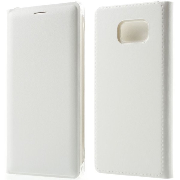 „Smart Wallet“ atvēramais ādas maciņš - balts (Galaxy Note 7)