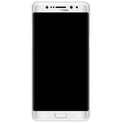 Samsung Galaxy Note 7 (N930) Nillkin Frosted Shield balts plastmasas futrālis + ekrāna aizsargplēve / Vacins.lv