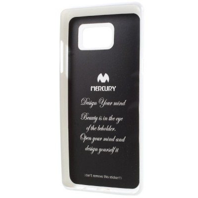 Samsung Galaxy Note 7 (N930) Mercury baltas kieto silikono tpu dėklas - nugarėlė / Priedai.lt