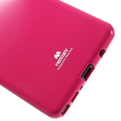 Samsung Galaxy Note 7 (N930) Mercury tamsiai rožinis kieto silikono tpu dėklas - nugarėlė / Priedai.lt