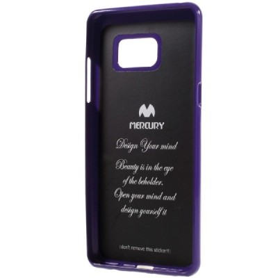 Samsung Galaxy Note 7 (N930) Mercury violetinis kieto silikono tpu dėklas - nugarėlė / Priedai.lt