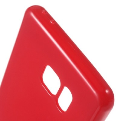 Samsung Galaxy Note 7 (N930) cieta silikona (TPU) sarkans apvalks / vacins.lv