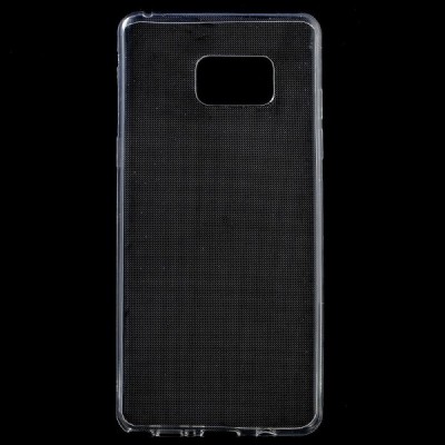 Samsung Galaxy Note 7 (N930) dzidrs (caurspīdīgs) cieta silikona TPU pasaulē planākais apvalks / Vacins.lv