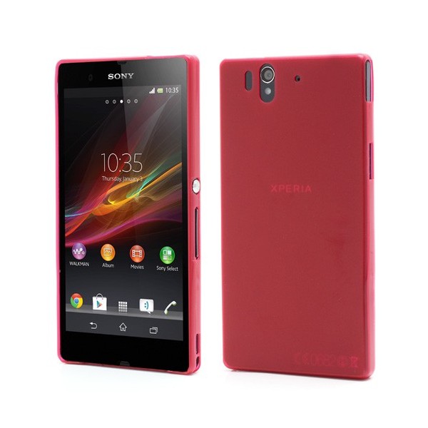 Pasaulē planākais futrālis - sarkans (Xperia Z)