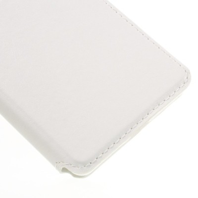 Sony Xperia X (F5121, F5122) Roar Noble ādas atvēramais balts futrālis / Vacins.lv