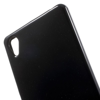 Sony Xperia X (F5121, F5122) Mercury juodas kieto silikono tpu dėklas - nugarėlė / Priedai.lt