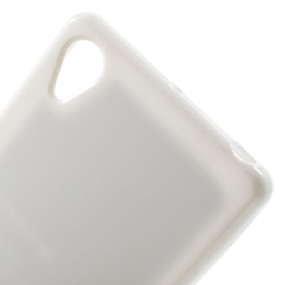 Sony Xperia X (F5121, F5122) Mercury balts cieta silikona (TPU) apvalks / vacins.lv