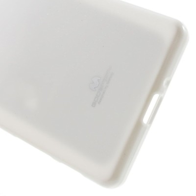 Sony Xperia X (F5121, F5122) Mercury balts cieta silikona (TPU) apvalks / vacins.lv