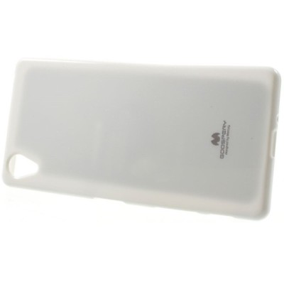 Sony Xperia X (F5121, F5122) Mercury balts cieta silikona (TPU) apvalks / vacins.lv