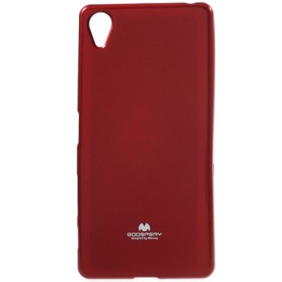Sony Xperia X (F5121, F5122) Mercury raudonas kieto silikono tpu dėklas - nugarėlė / Priedai.lt