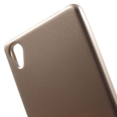 Sony Xperia X (F5121, F5122) Mercury auksinis kieto silikono tpu dėklas - nugarėlė / Priedai.lt