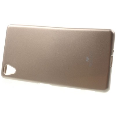 Sony Xperia X (F5121, F5122) Mercury auksinis kieto silikono tpu dėklas - nugarėlė / Priedai.lt