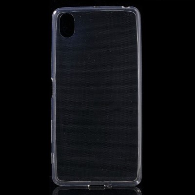 Sony Xperia X (F5121, F5122) dzidrs (caurspīdīgs) cieta silikona TPU pasaulē planākais apvalks / Vacins.lv