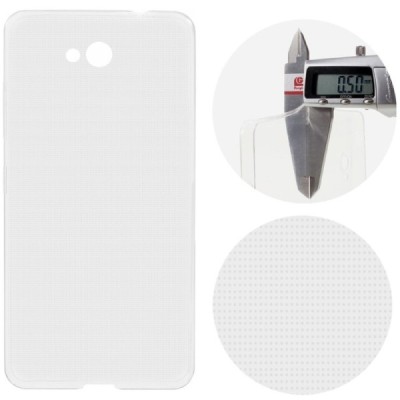 Microsoft Lumia 650 dzidrs (caurspīdīgs) cieta silikona TPU pasaulē planākais apvalks / Vacins.lv