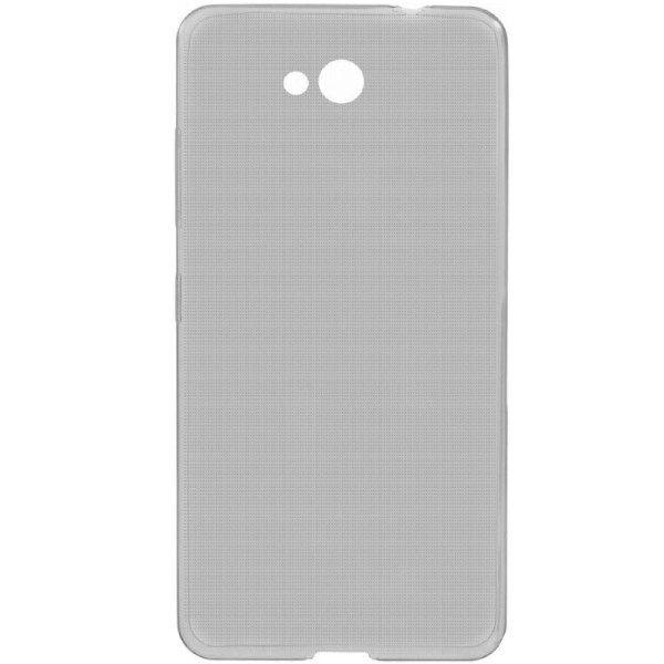 Ploniausias TPU skaidrus dėklas - pilkas (Lumia 650)