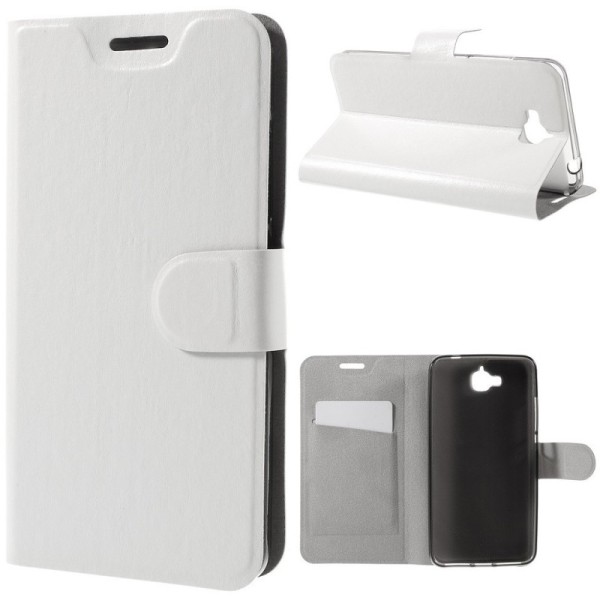 Atvēramais maciņš, grāmata - balts (Y6 Pro)