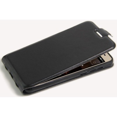 Huawei Y5 II (Huawei Y5 2, Huawei Honor 5, Huawei Honor Play 5, Huawei Honor 5 Play) klasikinis vertikaliai atverčiamas juodas o