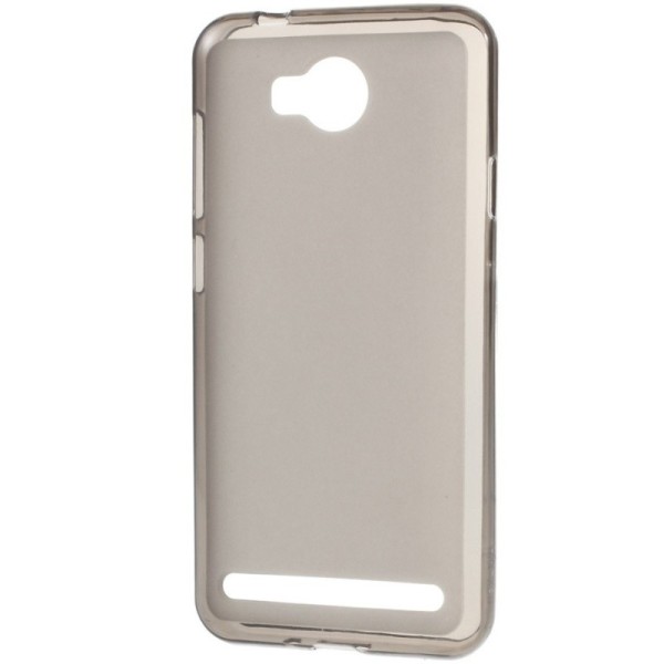 Cieta silikona (TPU) dzidrs apvalks - pelēks (Y3 II)