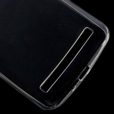 Huawei Y3 II (Huawei Y3 2) dzidrs (caurspīdīgs) cieta silikona TPU pasaulē planākais apvalks / Vacins.lv