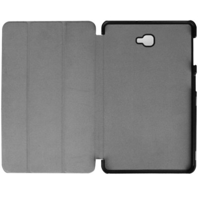 Samsung Galaxy Tab A 10.1 2016 (T580, T585) atverčiamas žalias odinis dėklas - knygutė / Priedai.lt