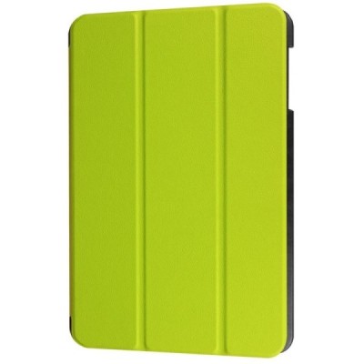 Samsung Galaxy Tab A 10.1 2016 (T580, T585) atverčiamas žalias odinis dėklas - knygutė / Priedai.lt