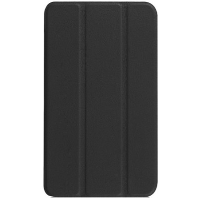 Samsung Galaxy Tab A 7.0 2016 (T280, T285) atverčiamas juodas odinis dėklas - knygutė / Priedai.lt