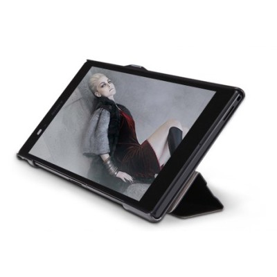 „Nillkin“ Victory Sony Xperia Z Ultra atvēramais melns ādas futrālis - maciņš / Vacins.lv