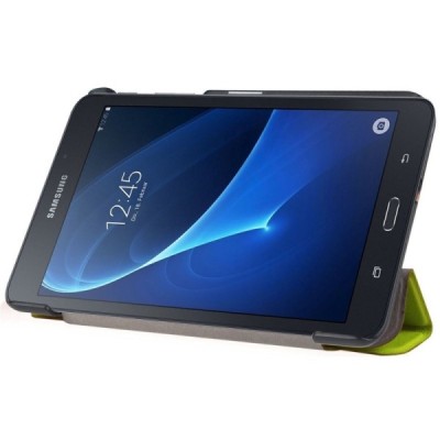 Samsung Galaxy Tab A 7.0 2016 (T280, T285) atvēramais zaļš maciņš / Vacins.lv